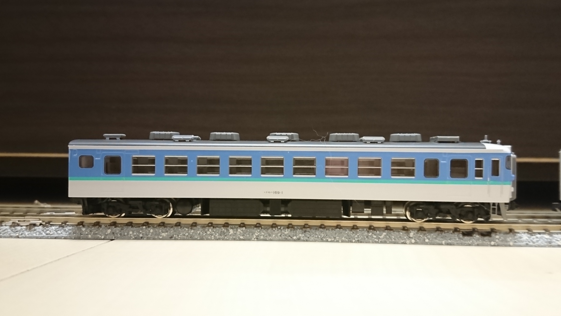 鉄道模型】安曇野の涼風再び！169系長野色が入線: 西武鉄道ライオンズ日記