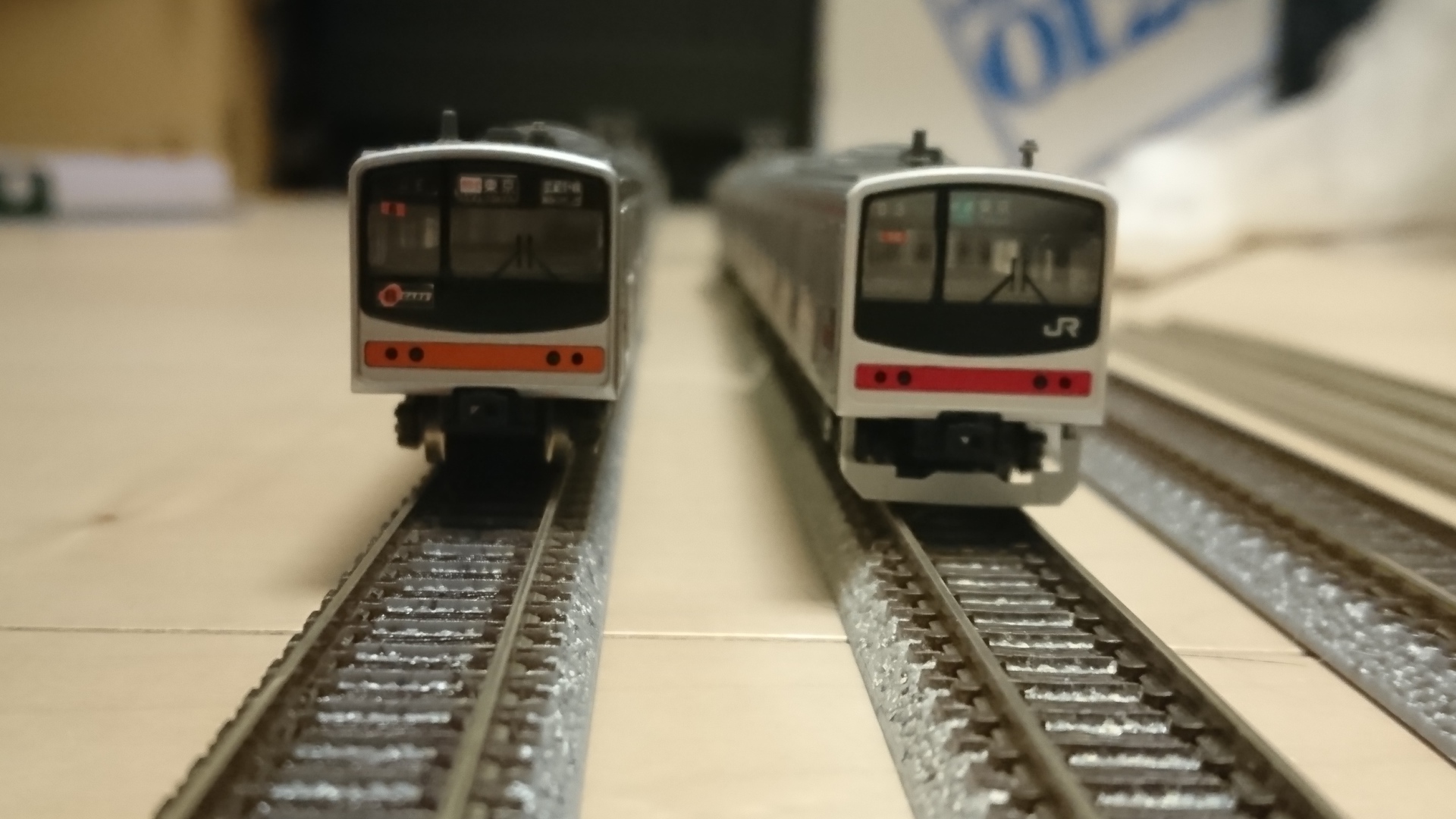 鉄道模型】沿線の誇り！武蔵野線205系が入線: 西武鉄道