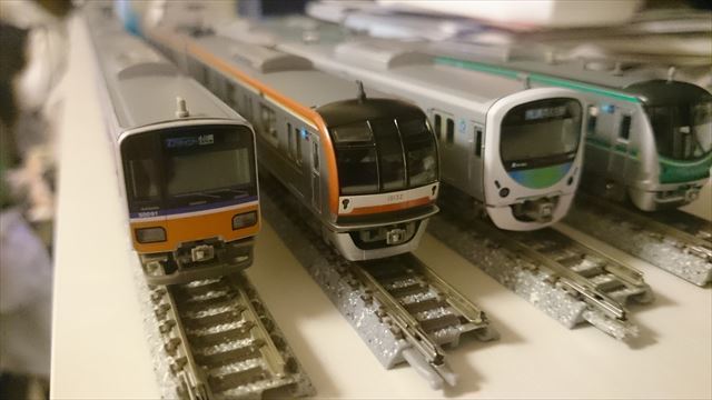 鉄道模型】グリーンマックス製東武50090形TJライナーが入線: 西武鉄道