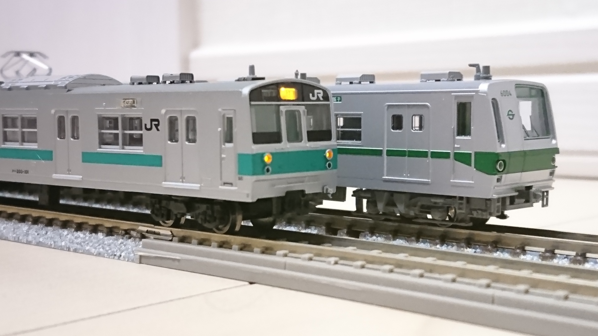 マイクロエース JR 203系0番台 2次車 常磐線 東京メトロ直通 特製加工品-